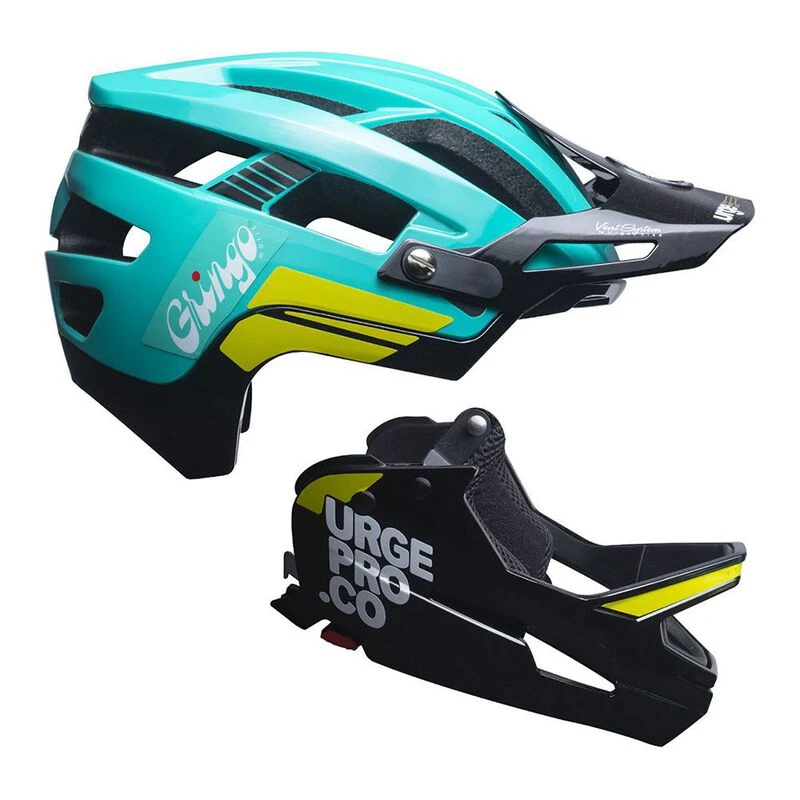 Urge Gringo De La Pampa MTB Helmet Blue Black Sportpursuit