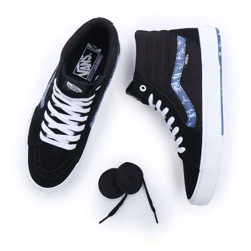 Vans sk8 mid black mysterioso on sale