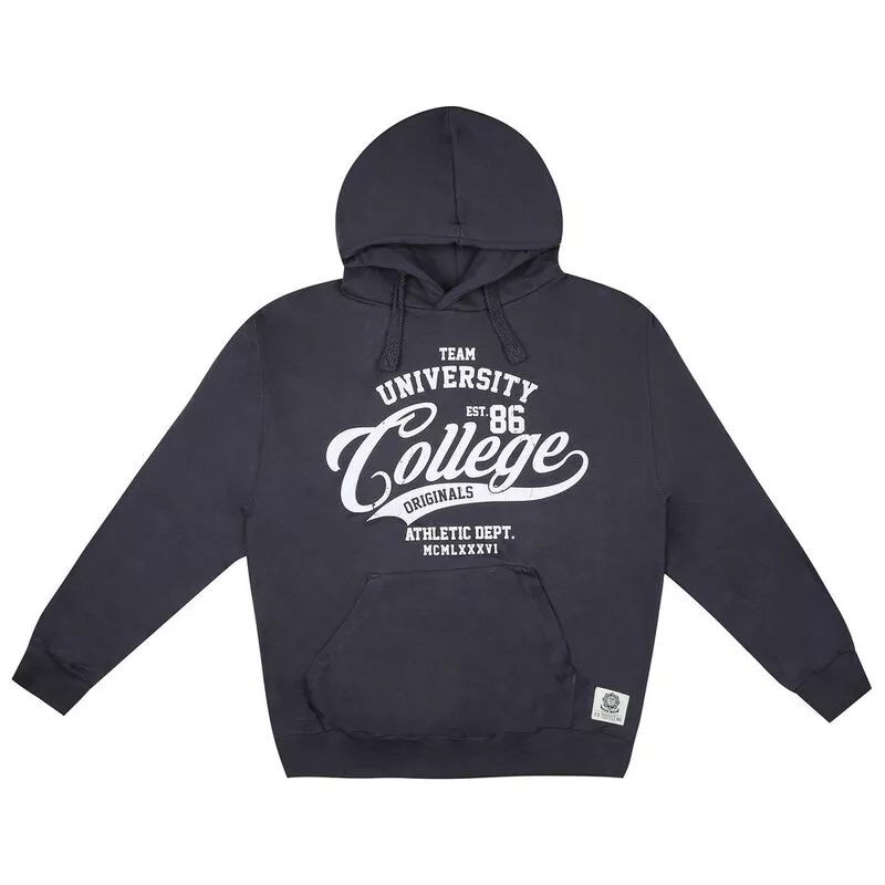 Varsity Team Players Mens College Hoodie Petrol Sportpursuit