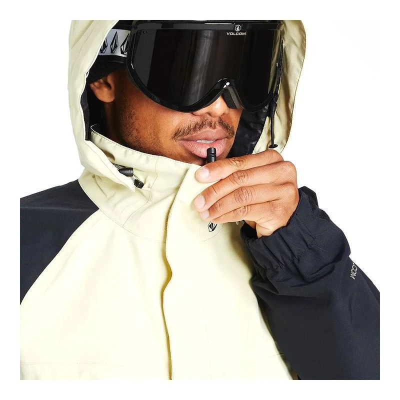 Volcom Mens Melo GTX Jacket Khaki Sportpursuit
