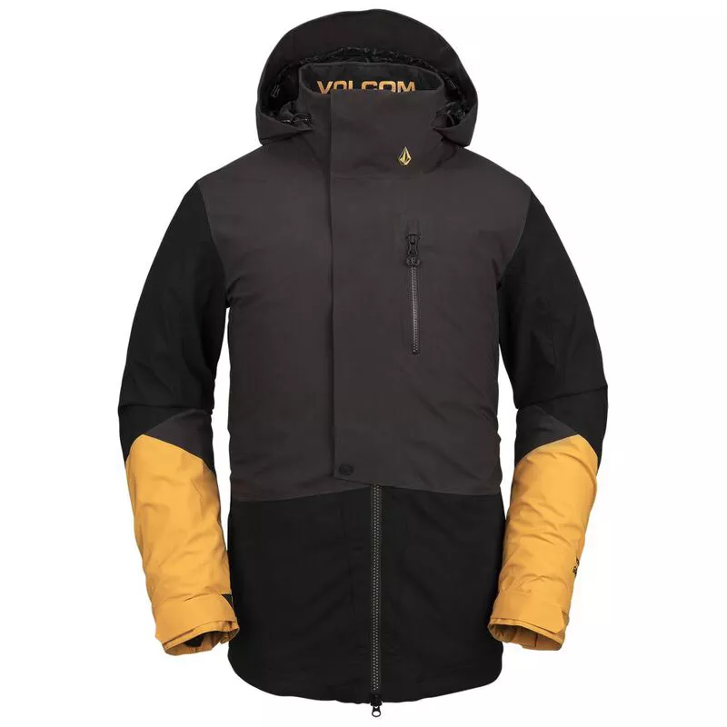 Volcom Mens BL Stretch GTX Jacket Vintage Black Sportpursuit