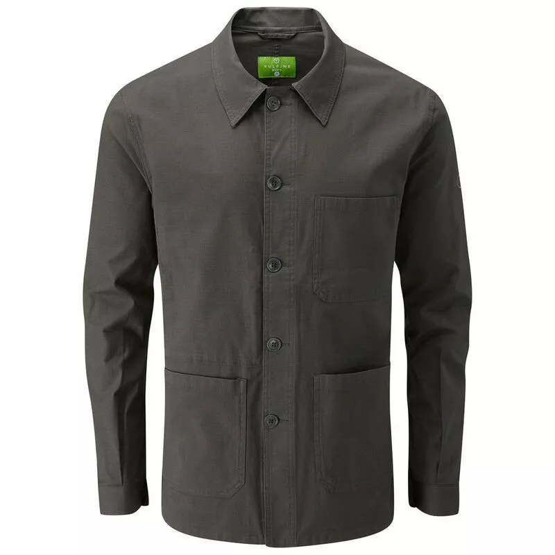 Vulpine Mens French Workers Jacket Charcoal Sportpursuit