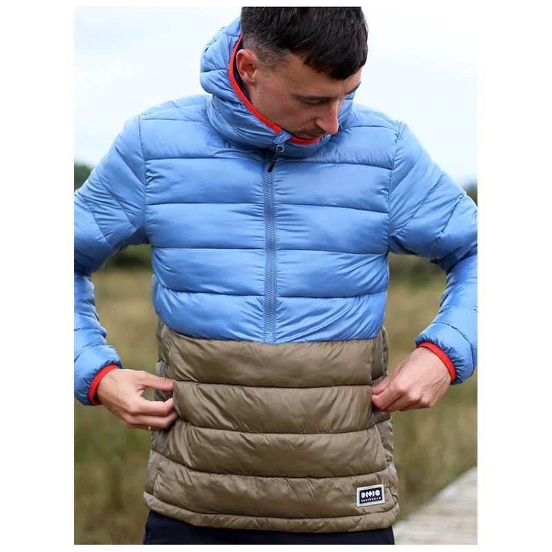 Westbeach Crux Pullover Padded Jacket Blue Ink Sportpursuit
