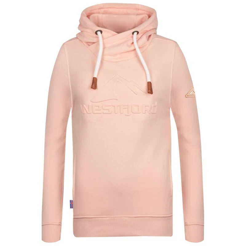 Westfjord Womens Askja Hoodie Light Peach Sportpursuit