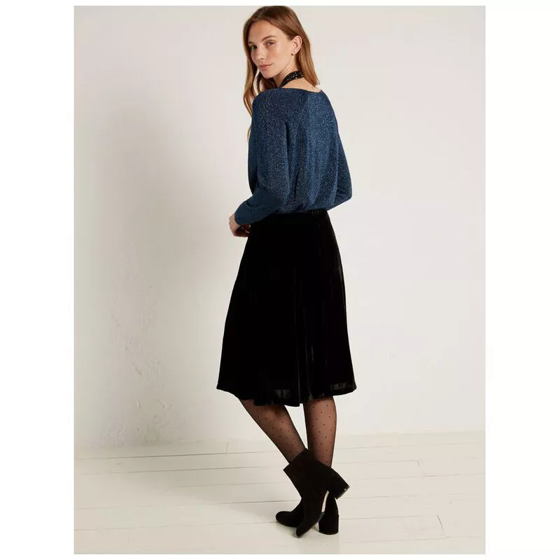 White stuff velvet skirt cheap