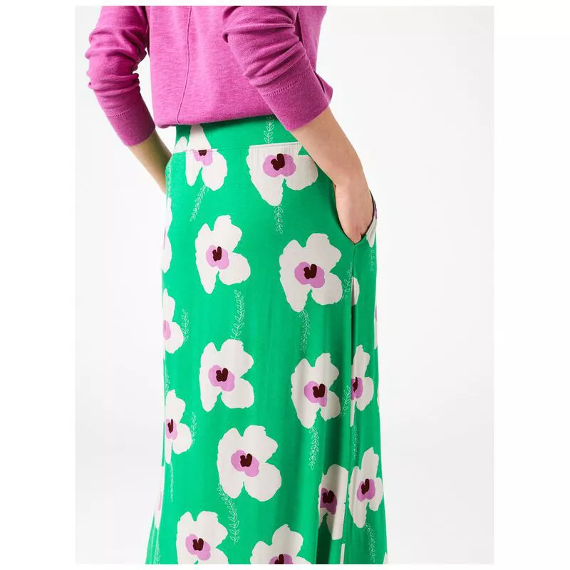 White stuff hotsell green maxi skirt