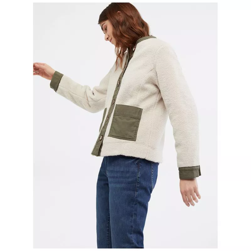 White Stuff Womens Reversible Jacket Khaki Sportpursuit