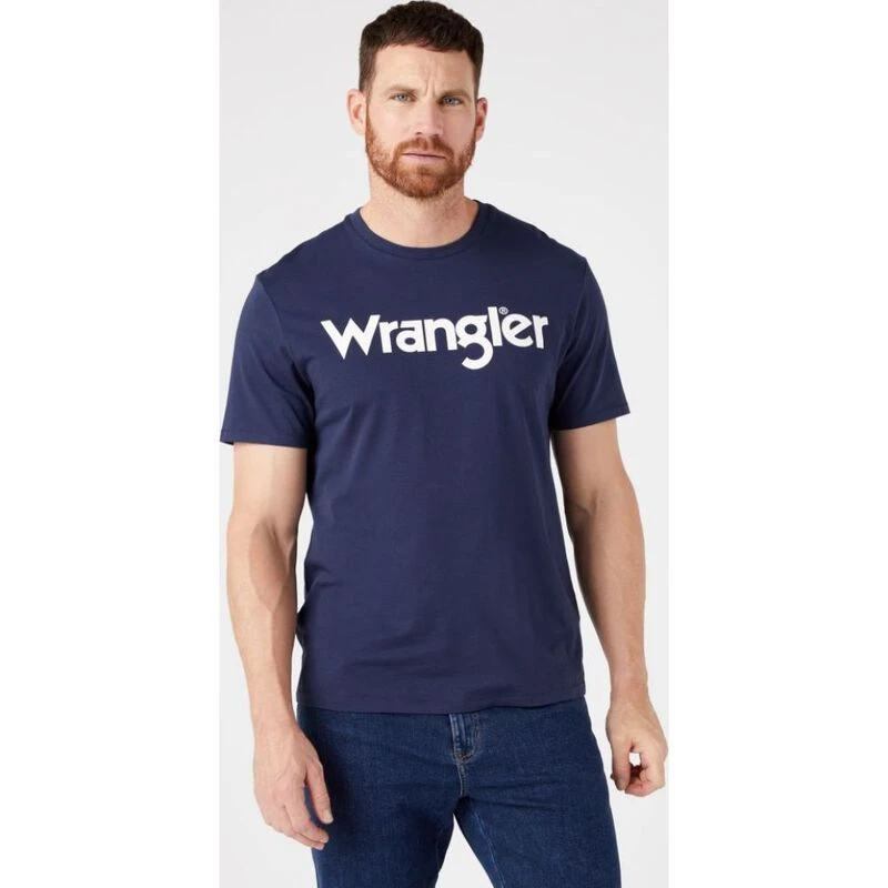 T shirt wrangler uomo hot sale