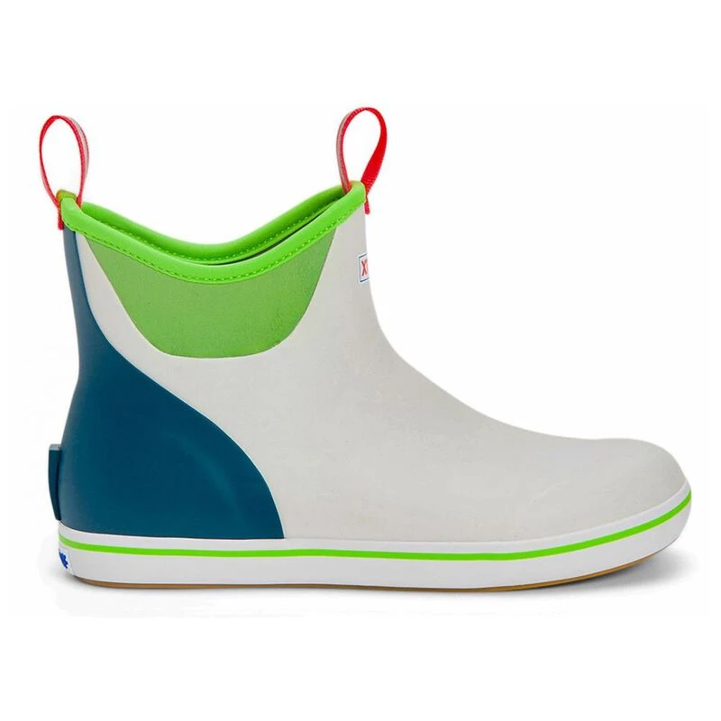 Xtratuf Mens Eco Ankle Deck Rubber Boots (Grey)