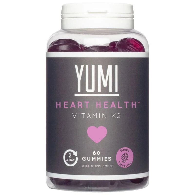 Yumi Nutrition Heart Health Vitamin K Gummies (60 Pack) Sportpursuit