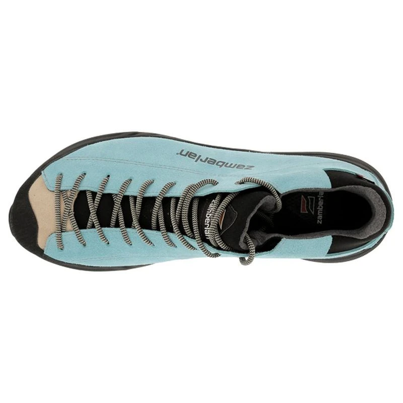 Zamberlan Mens 217 Free Blast Suede Hiking Shoes Pale Blue Beige S