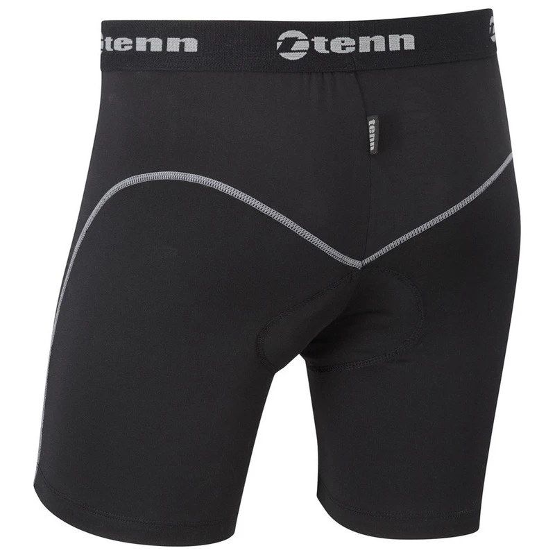 Tenn Mens Cool Flo Padded Boxers (Black)