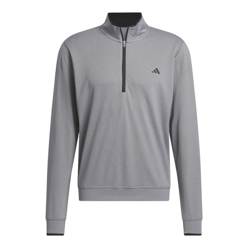 adidas Golf Mens Core LTWT Pullover Grey Sportpursuit