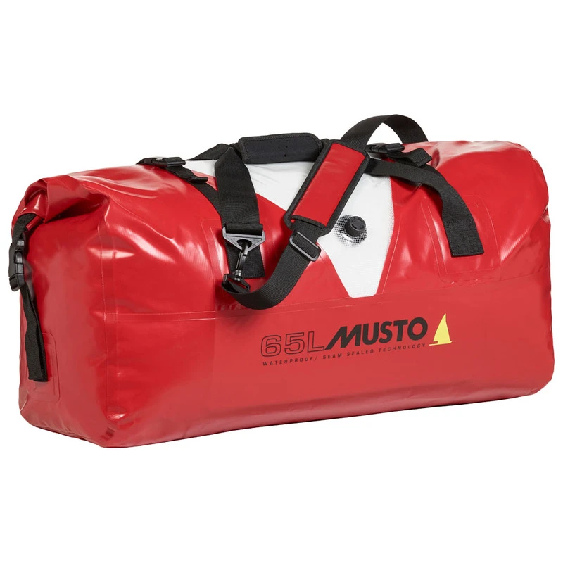 Musto Waterproof Dry 65L Carryall Bag Red Sportpursuit