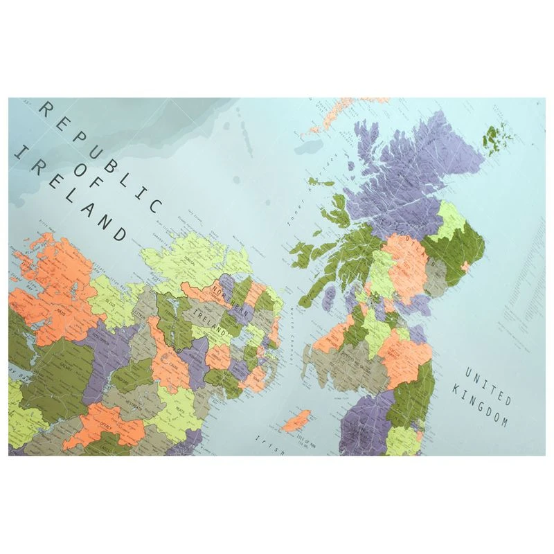 The Future Mapping Company British Isles Wall Map (1000 x 700