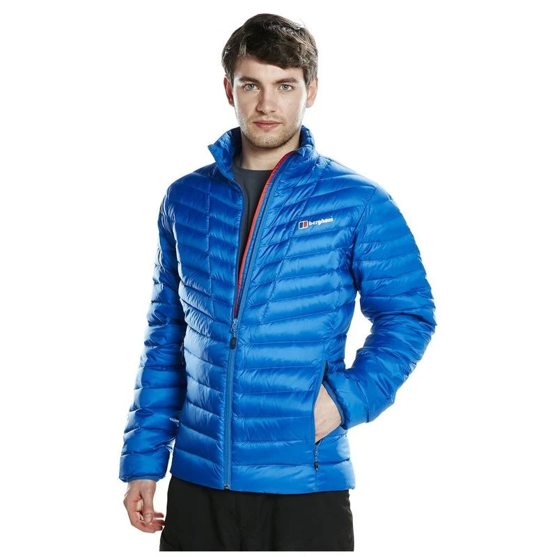 Berghaus Mens Tephra Down Jacket Snorkel Blue Sportpursuit