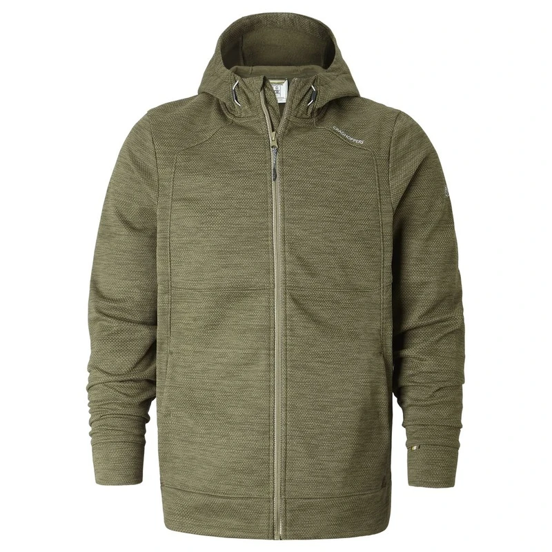 Craghoppers Mens Vector Hooded Jacket Dark Moss Sportpursuit