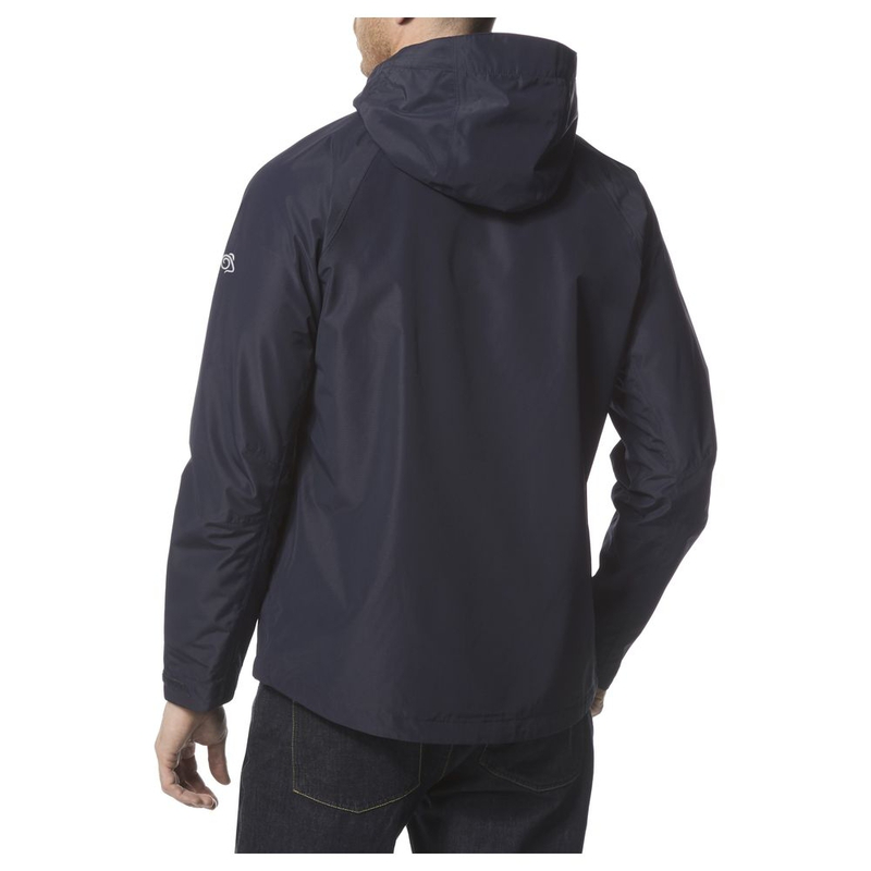 Craghoppers Mens Remus Waterproof Jacket Blue Navy Sportpursuit