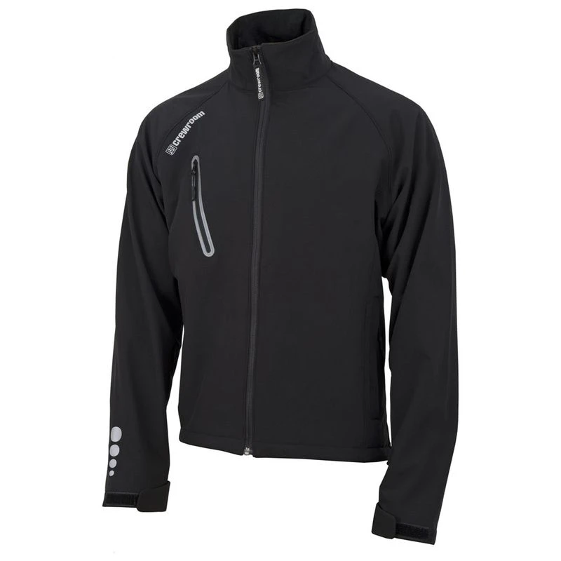 Crewroom Mens Softshell T&C Jacket (Black)