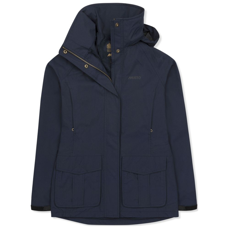 Musto Womens Fenland BR2 Packaway Jacket True Navy Sportpursuit