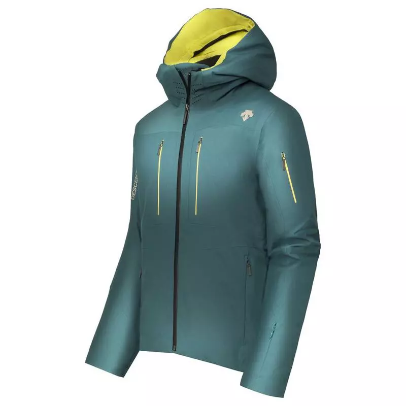 Descente Mens Eyof Back Bowl Jacket Jade Green Sportpursuit