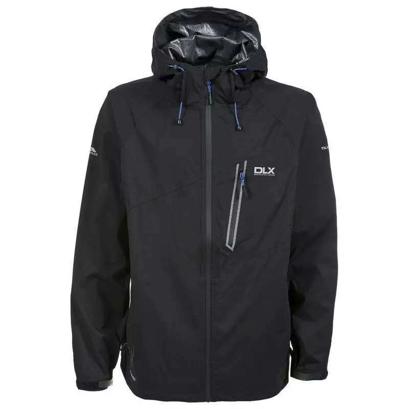 DLX Mens Edmont Waterproof Jacket (Black) | Sportpursuit.com