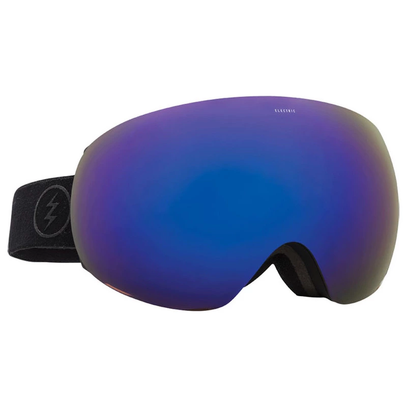 Electric Visual EG3 Goggles Matte Black Brose Blue Chrome