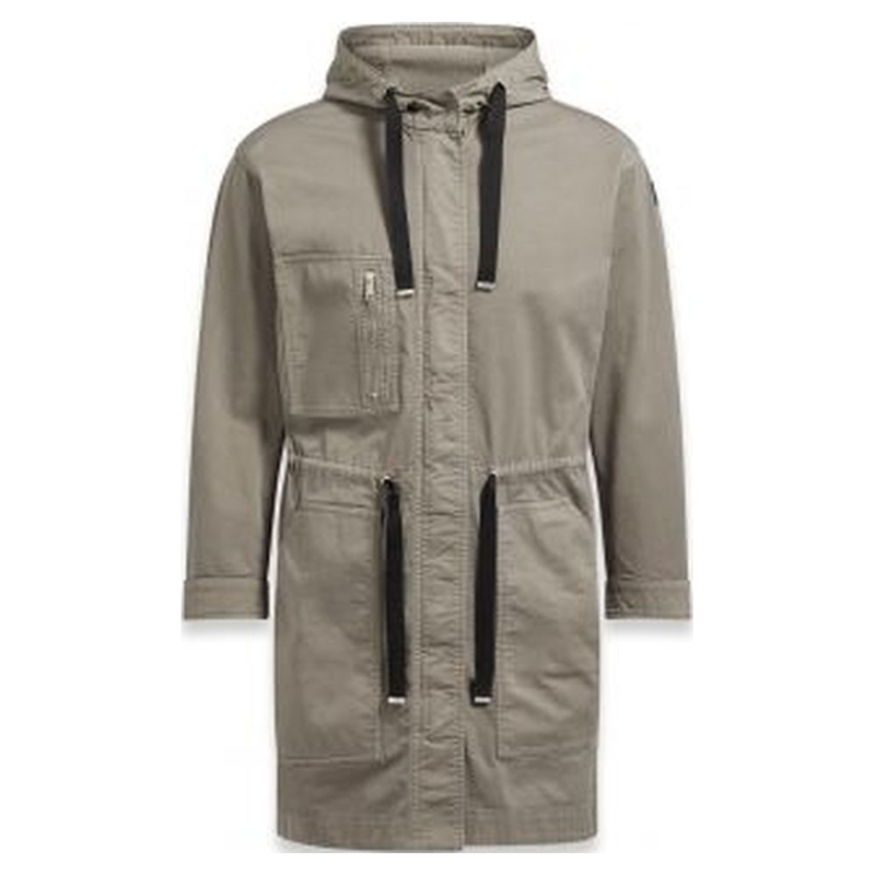 Belstaff Womens Ellersly Parka Hearthstone Sportpursuit