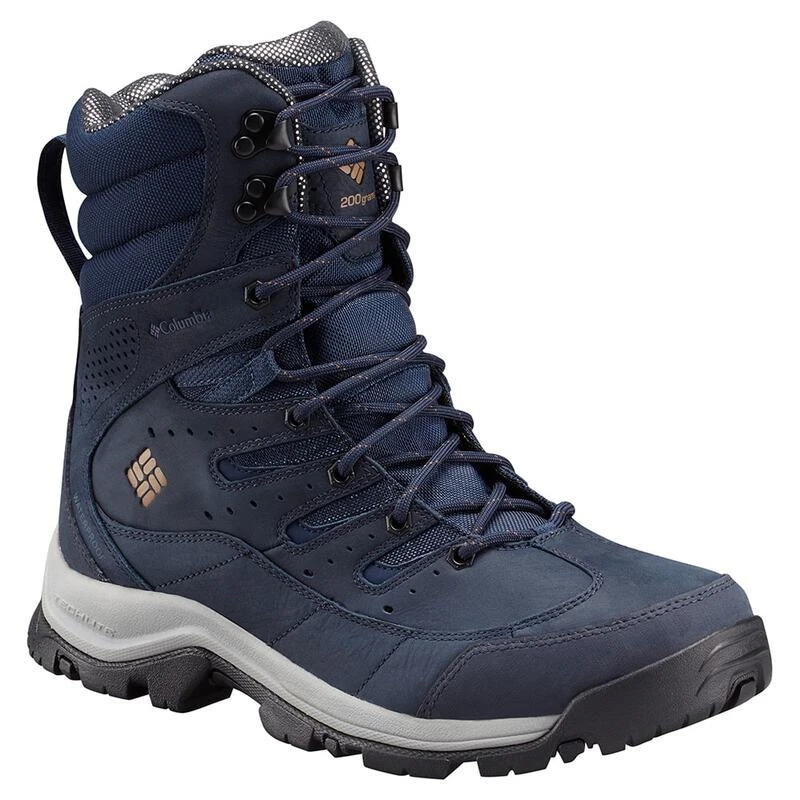 Columbia Mens Gunnison Plus Ltr Omni Heat Boots Collegiate Navy Elk