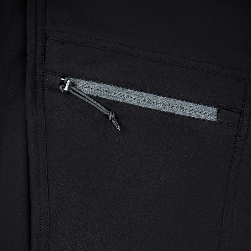 Fjern Mens Nord Softshell Trousers (Black/Charcoal) | Sportpursuit.com