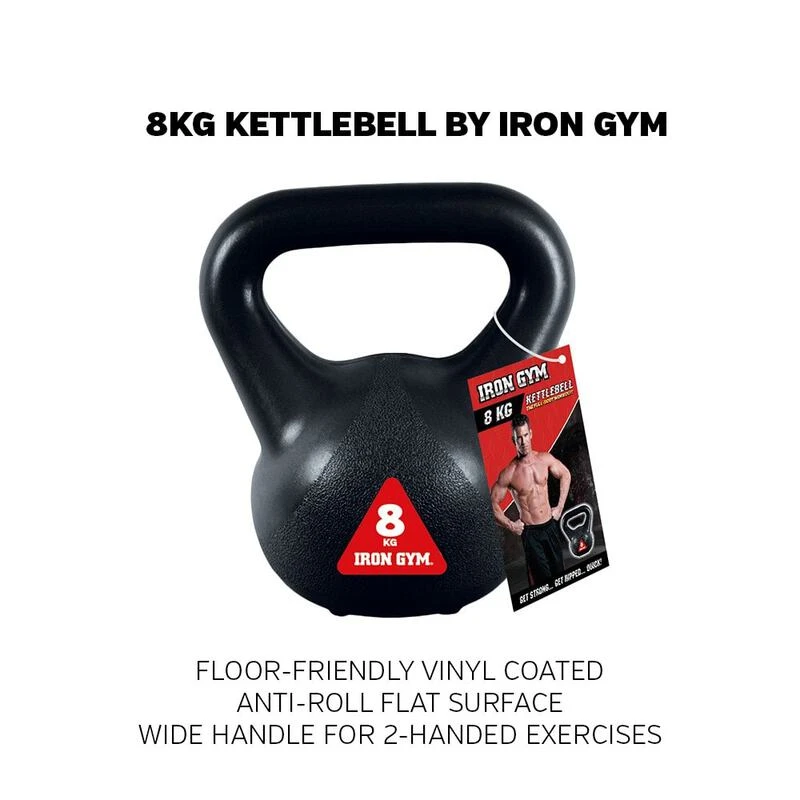 Iron gym kettlebell clearance