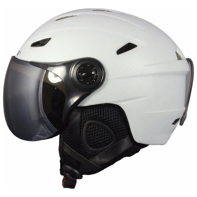 Boeri Vendetta Ski Helmet (White Carbon Matt)