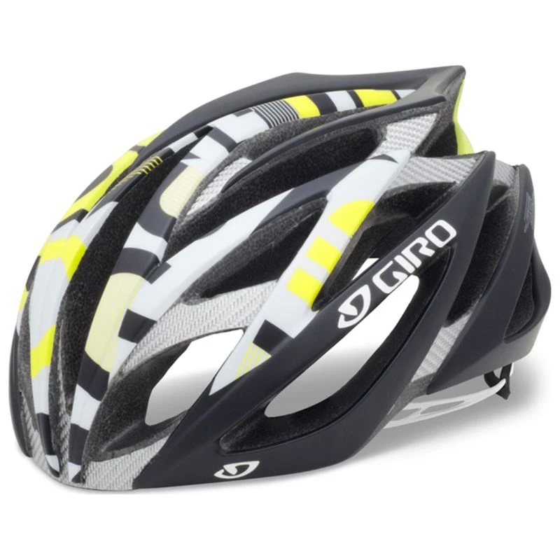 Giro Ionos Road Helmet (Black/White/Yellow)