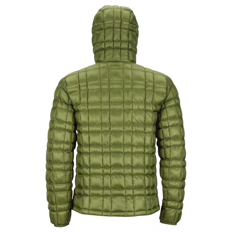 Mens marmot featherless hooded jacket top