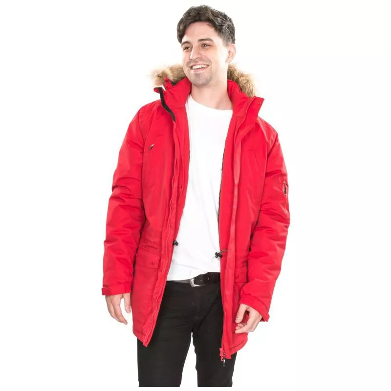 Trespass mens jaydin online insulated waterproof parka