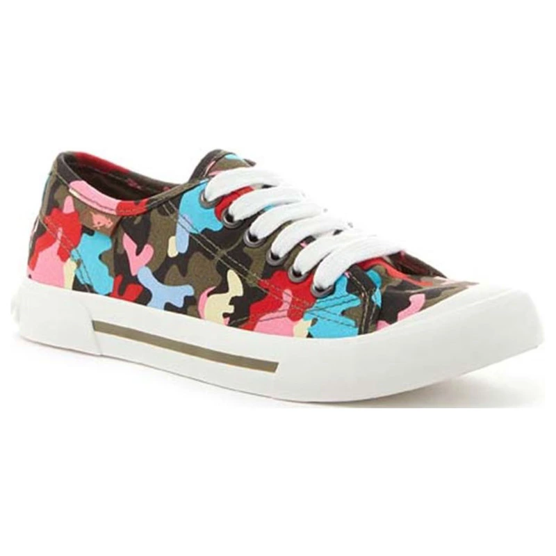 Rocket Dog Womens Jumpin Candy Camo Shoes Olive Multi Sportpursuit