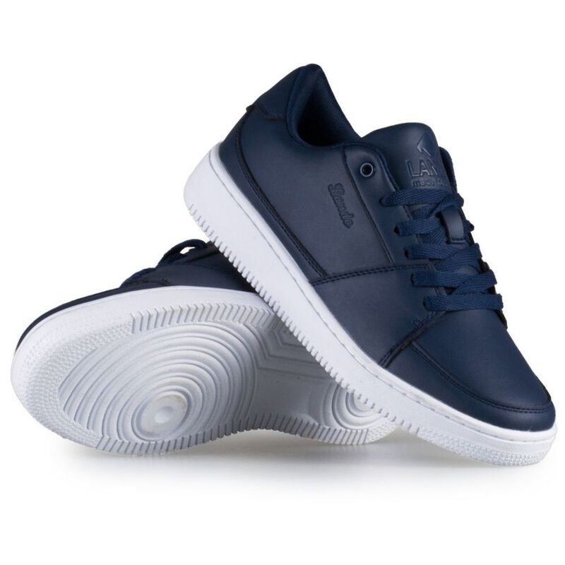 Lando Mens Snap Shoes (Navy)