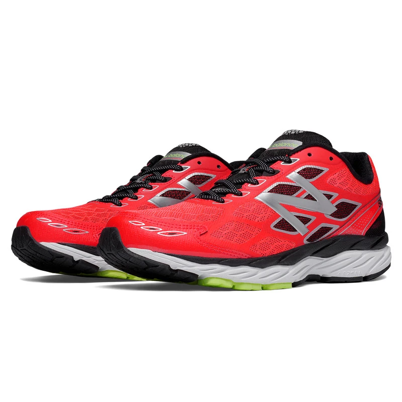 New Balance Mens 880v5 Shoes Red Black Sportpursuit