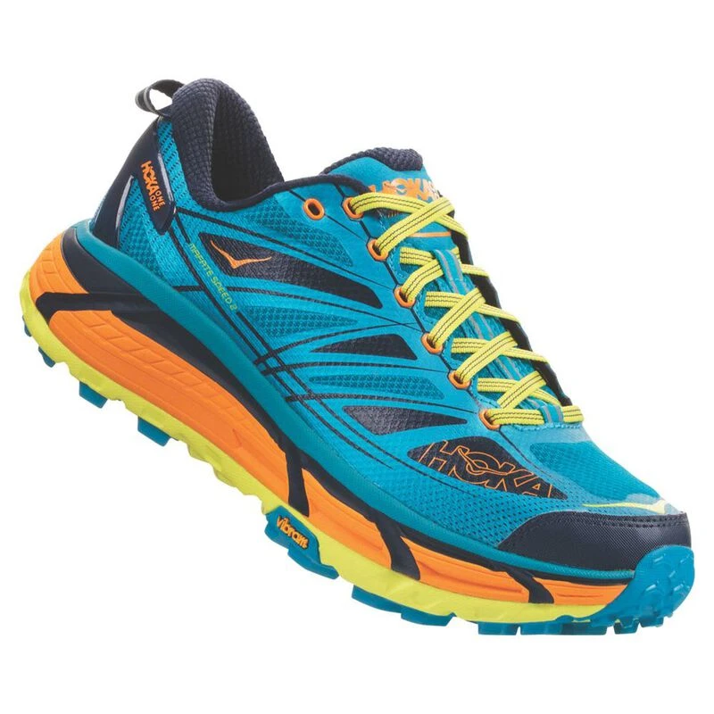 Hoka One One Mens Mafate Speed 2 Shoes Caribbean Sea Autumn Glory