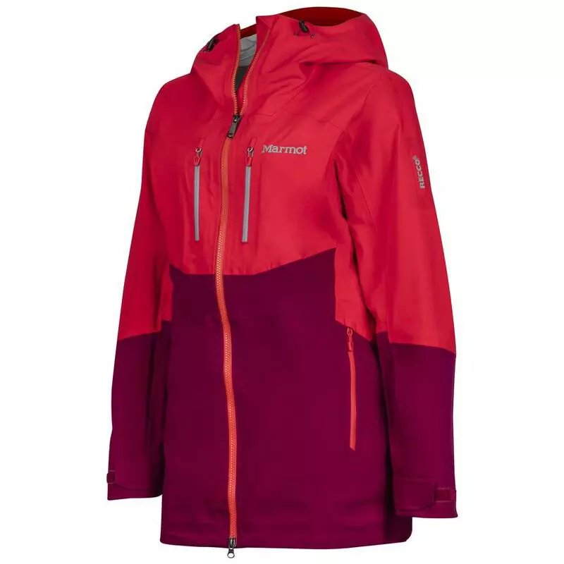 Marmot Womens Sublime Jacket Tomato Red Dahlia Sportpursuit