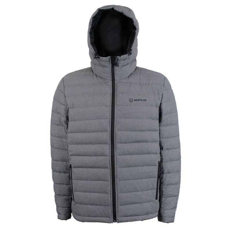 Sunice Mens Manitoba Down Jacket (Titanium) | Sportpursuit.com