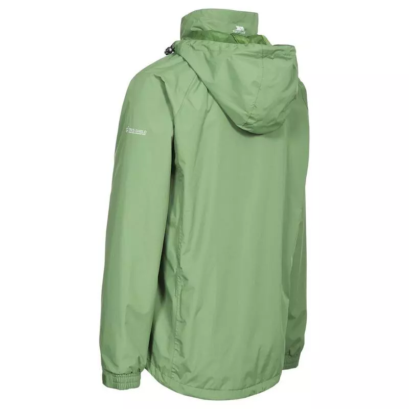 Trespass Mens Nabro II Waterproof Jacket Spinach Sportpursuit