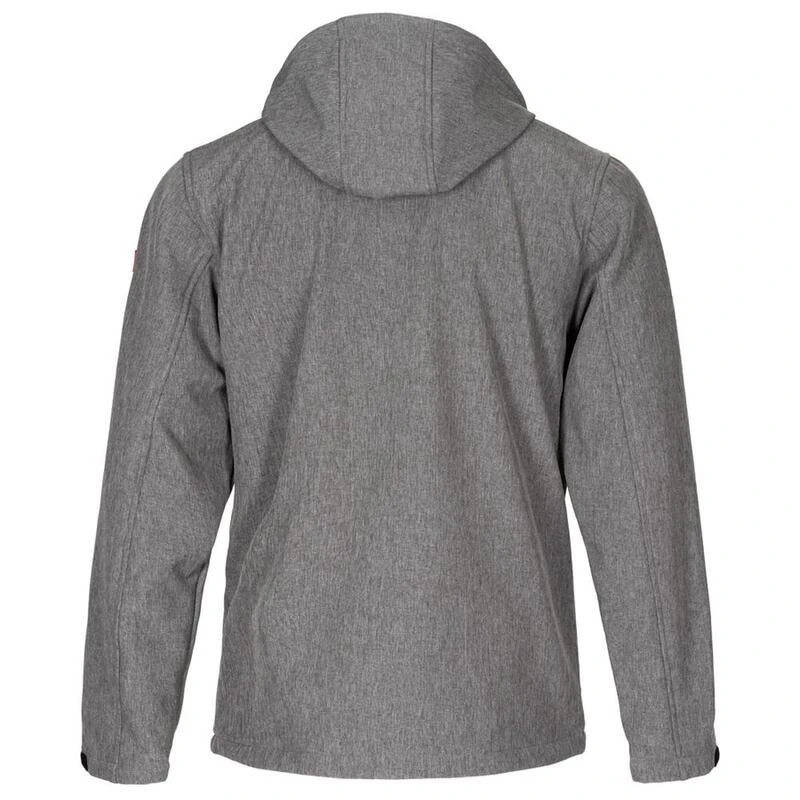 Nord Cape Mens Trond Softshell Jacket Grey Melange Sportpursuit