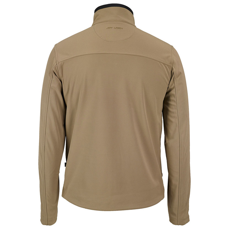 Jeff Green Mens Omega 2-Layer Softshell Jacket (Khaki ...
