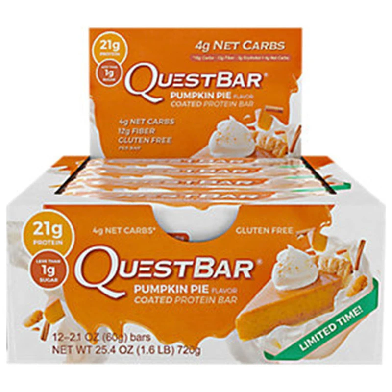 Quest Pumpkin Pie Protein Bar (12 x 60g)