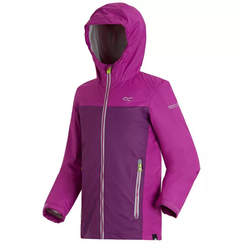 Regatta Kids Allcrest III Waterproof Jacket Camelia Winberry Sport