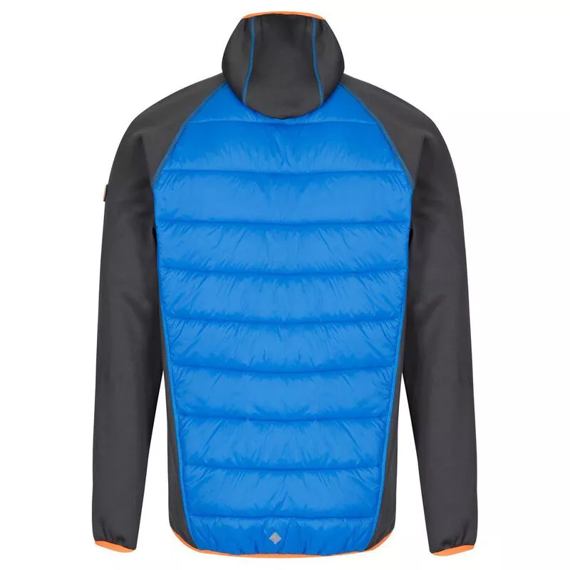 Regatta Mens Andreson III Hybrid Jacket Seal Grey Oxford Blue Spor