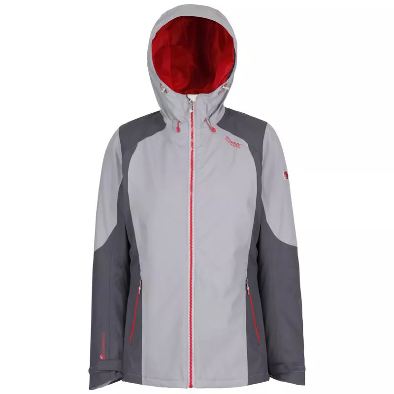 Regatta Womens Corvelle Waterproof Insulated Jacket Rock Grey Seal Gr