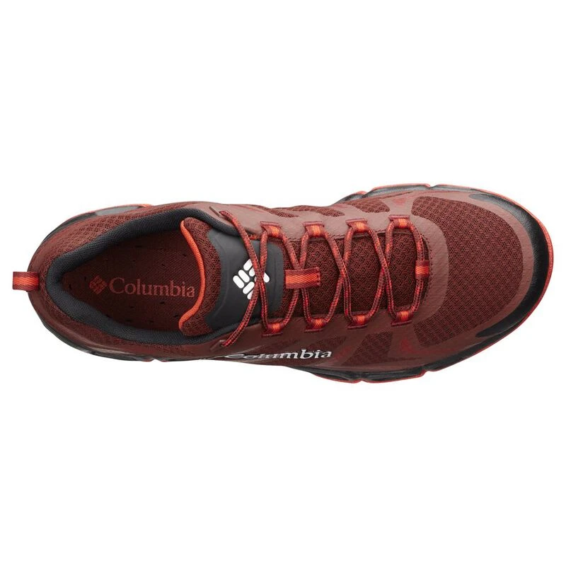 Columbia Mens Ventrailia 3 Low Outdry Shoes Deep Rust White Sportp