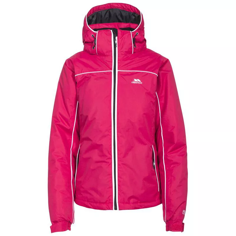 Trespass Womens Sandia Ski Jacket Raspberry Sportpursuit